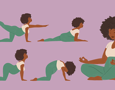 Yoga with Pregnant Mothers for Canva