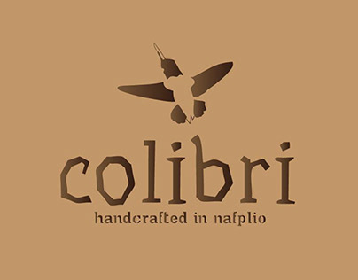 Colibri Leather Logo in Nafplio Greece