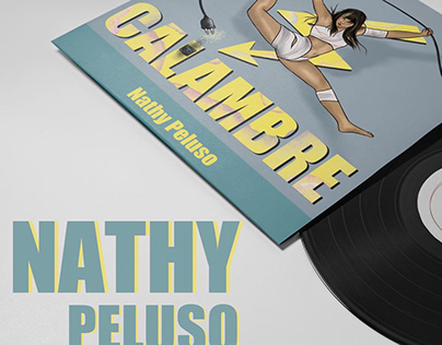 Rediseño del álbum "Calambre" de Nathy Peluso