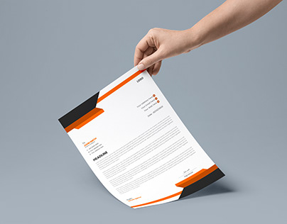 Eye-Catching Business Letterhead Design