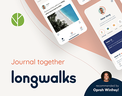 Longwalks - iOS Journal App - featured by Oprah Winfrey
