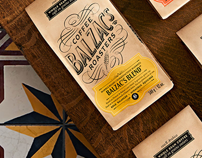 Balzac's Coffee Packaging