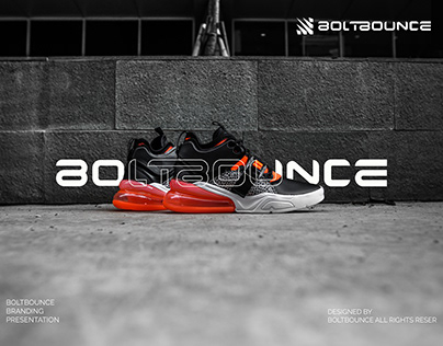 Logo for sports shoe brand BoltBounce