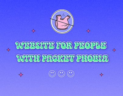 Project thumbnail - website for people with packet phobia