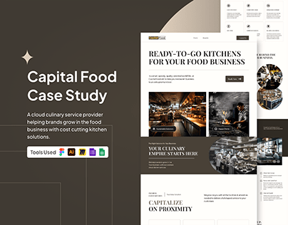 Capital Food - UX Case Study