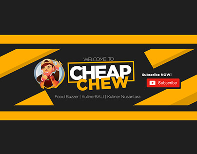 Youtube Banner Cheap Chew