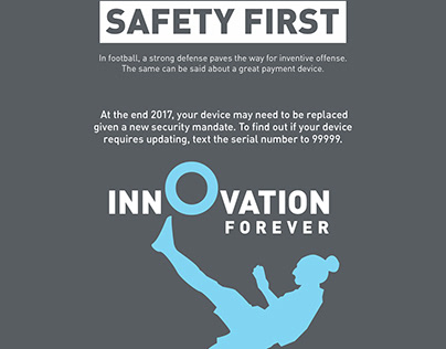 Safety First. Innovation Forever. (creative concepts)
