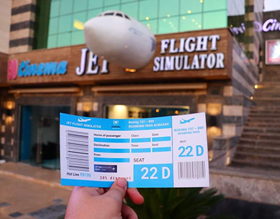 Flight Simulator Tickets #AlMasah_Hotels