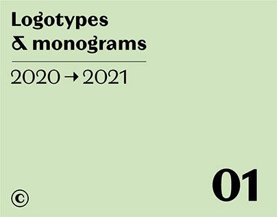 Logotypes & monograms 2020—2021