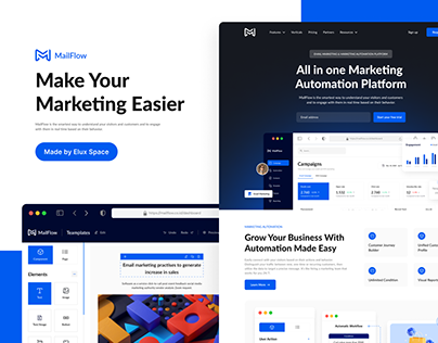 MailFLow - Email Marketing Landing Page