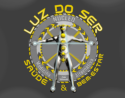 Logo 3D - Núcleo Luz do Ser