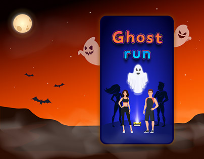 Ghost run - concept mobile app