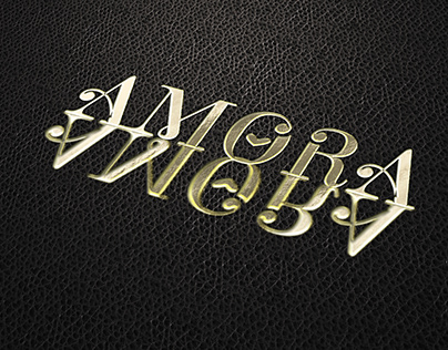 Фирменный стиль и логотип для AMORA