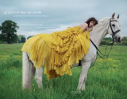Queen of the meadow (Harper's Bazaar UK)