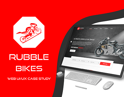 Rubble Bike Web UI/UX Case Study