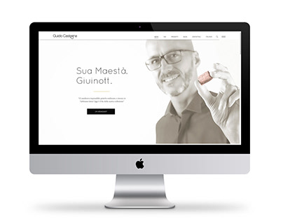 Guido Castagna new website UI