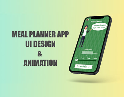 Meal Planner App UI Design