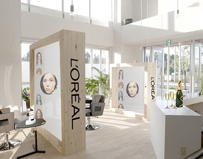 L'OREAL Hair Salon Concept