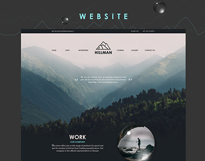 website design for Hillman