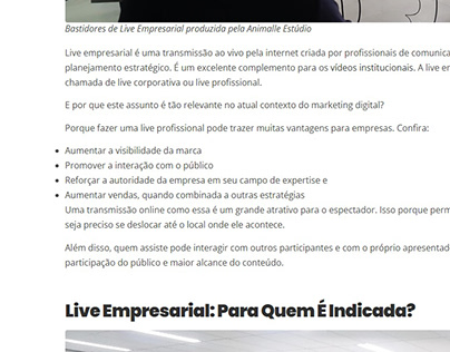 Blogpost Live Empresarial
