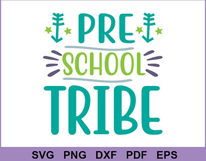 Pre school tribe SVG