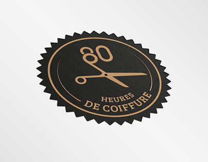 Logo for the 80 hours of hairdressing