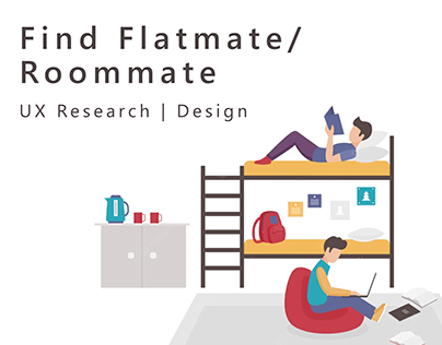 Roommates App- UX/UI Case Study