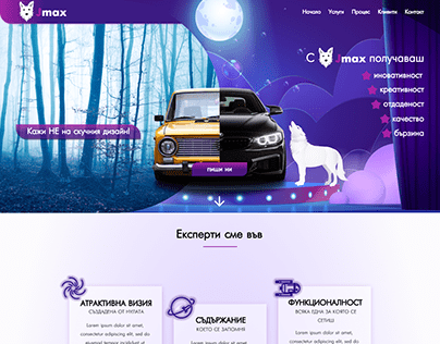 Brand new creative web design version 2