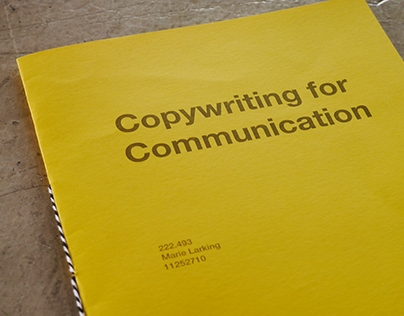 Copywriting for Communication