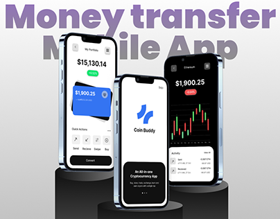 Money Transfer Mobile App | UI Design