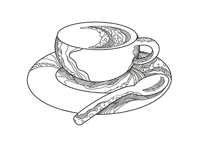 Cup of Coffee Doodle