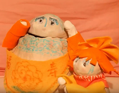 Short Clay Stop Motion Animation - Russian Dolls