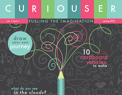 Curiouser Magazine Concept