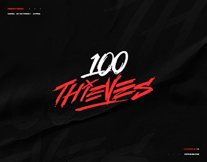 Project thumbnail - 100 Thieves