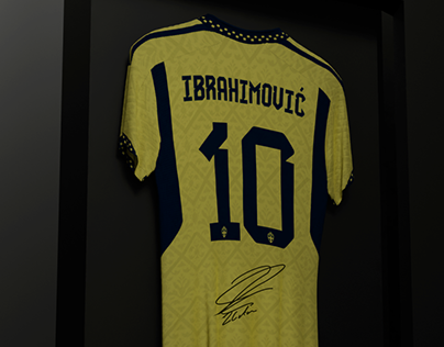 Farewell Zlatan! Sweden 2023/24 Home Shirt Concept