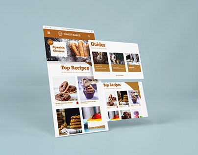 Finest Bakes | Website Design