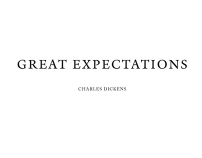 Great Expectations Book Redesign