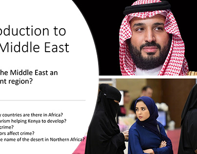 Geography Lesson: Introduction to the Middle East