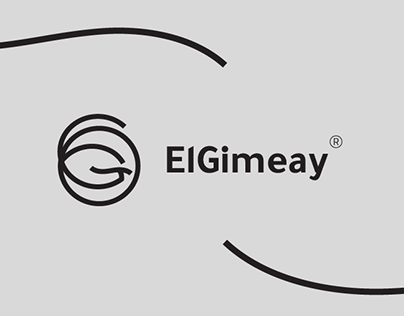 ElGimeay coffee and nuts logo design