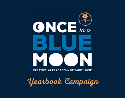 Once in a Blue Moon Yearbook Campaign