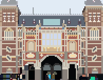Project thumbnail - Rijksmuseum Pixel Art