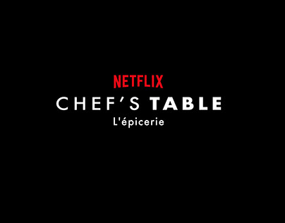 Lancement Chef's Table