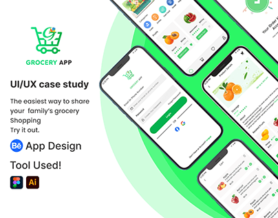 Grocery Shopping App - UX Case Study