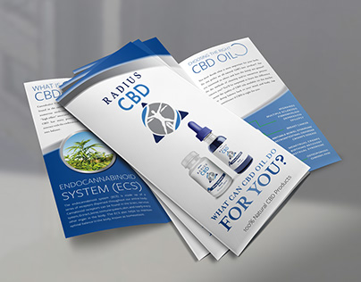 Radius CBD Brochure, Packaging, and Brand Revision