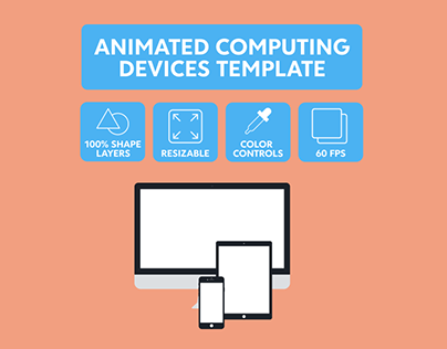 Animated Computing Devices Template [After Effects]