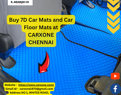 Buy 7D Car Mats by R. Adamjee Co