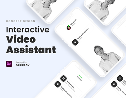 Interactive Video Assistant App Concept