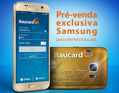 Itaucard :: Pré-venda exclusiva Samsung
