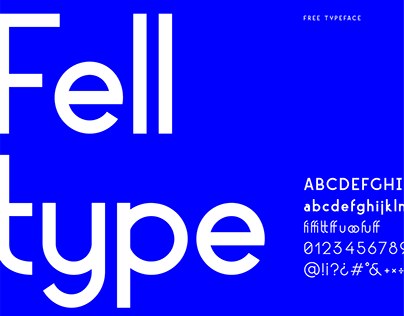 Fell Typeface