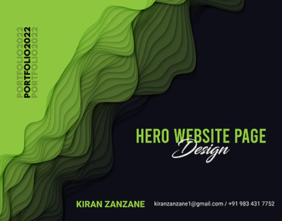 Hero Website Page